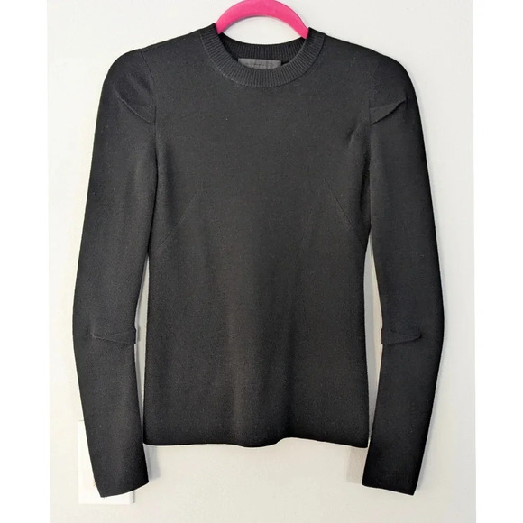 Alexander Wang Merino Wool Crew Neck Sweater - Picture 1 of 7